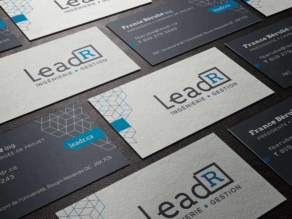 LeadR - Carte d'affaires