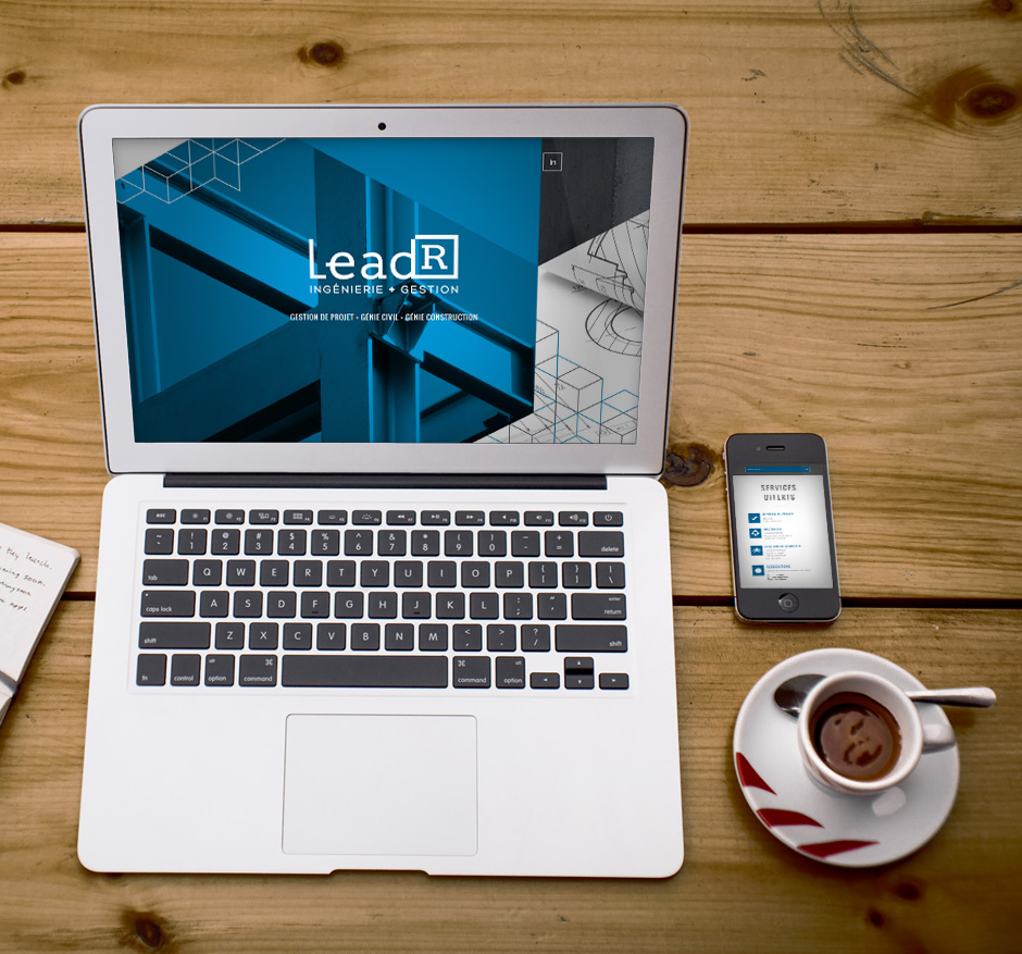 LeadR - Ingénierie + Gestion - Web