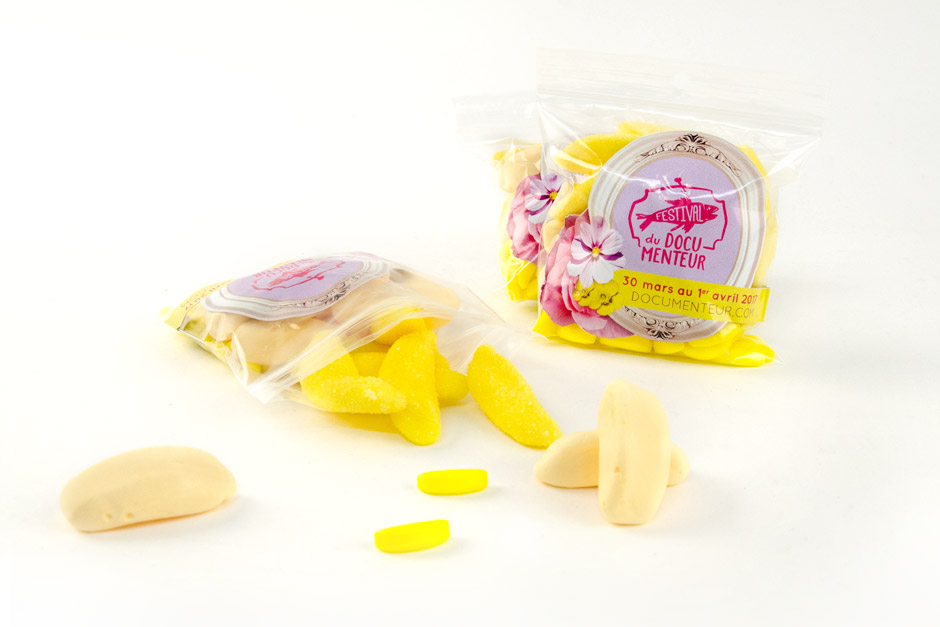 Emballage de bonbons promo du DocuMenteur