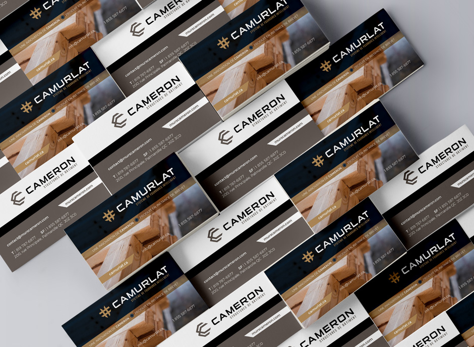 Cameron - Camurlat - Cartes d'affaires