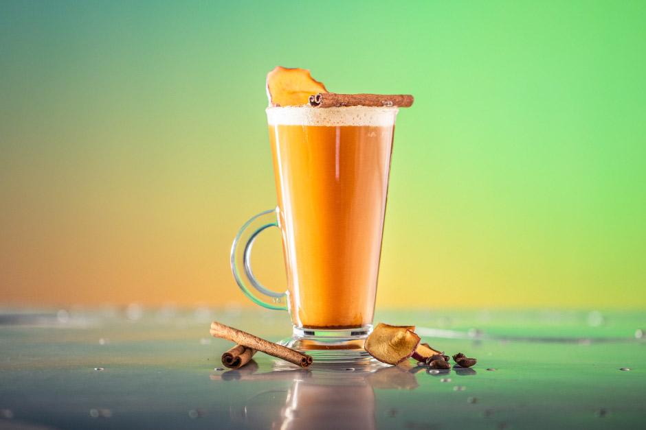 Cocktail pommes et cannelle avec Mission Kosmos