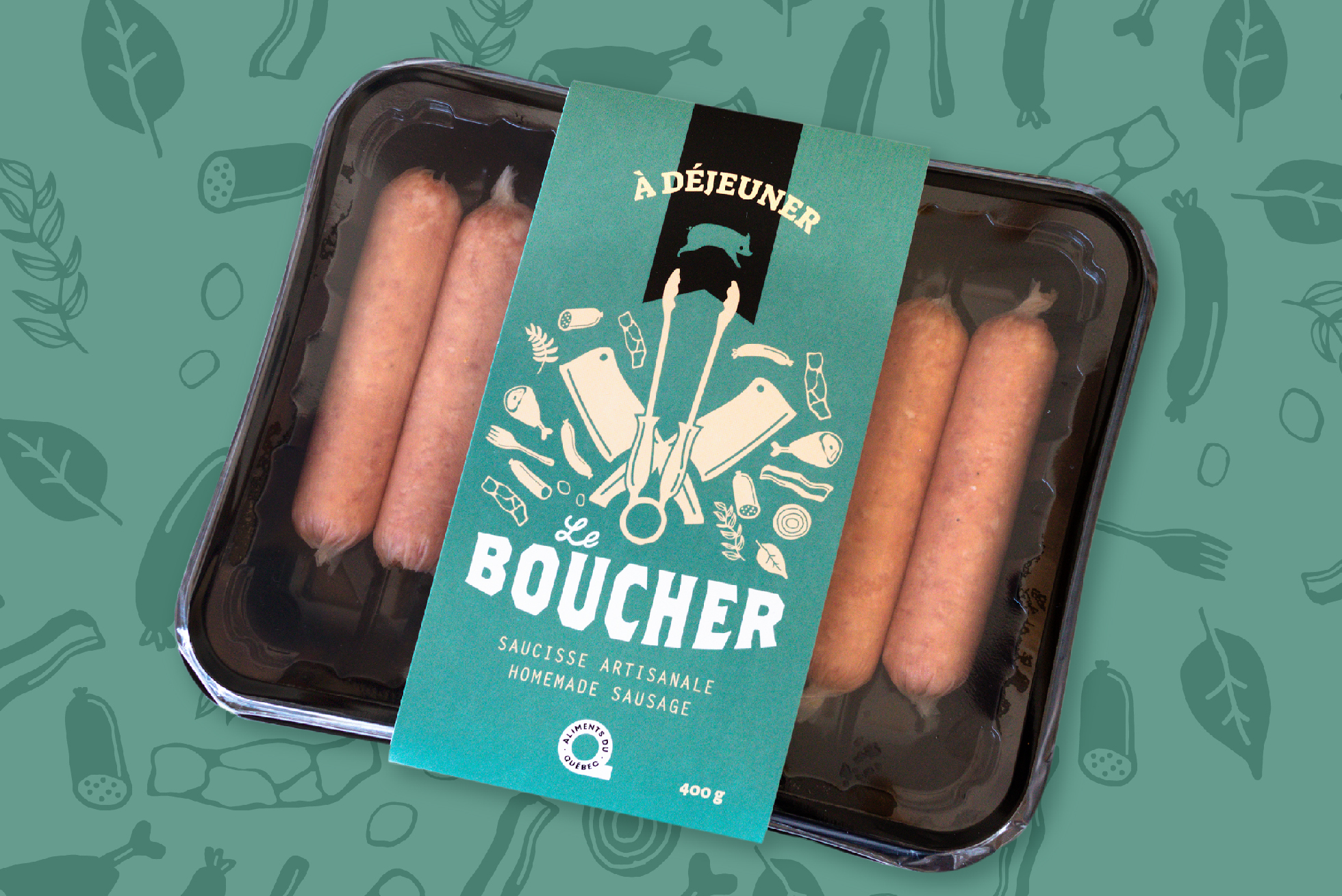 Emballage Le Boucher - Boucherie du Lac
