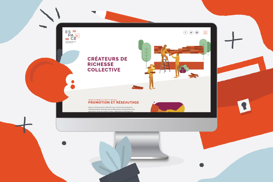 Site web Espace EC