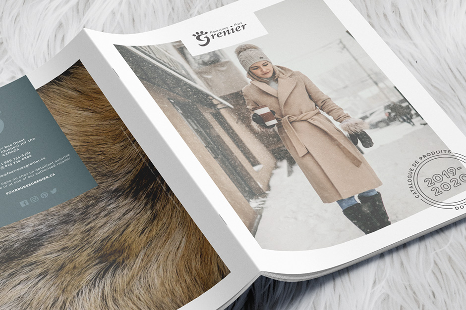 Fourrures Grenier - Catalogue 2019-2020 - Couvertures