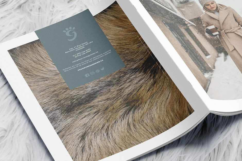 Fourrures Grenier - Catalogue 2019-2020 - Couvertures