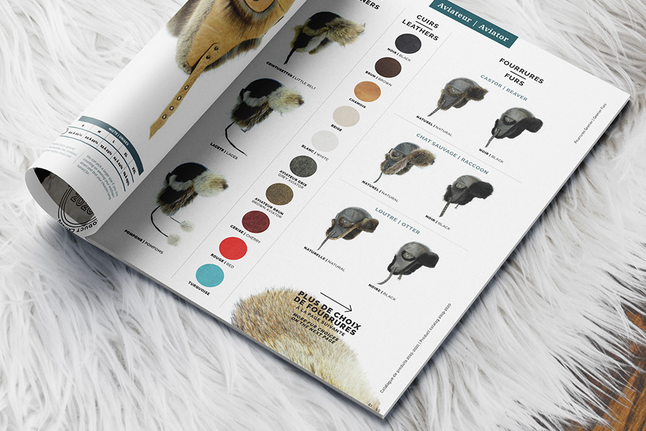 Fourrures Grenier - Catalogue 2019-2020 - Intérieur produits