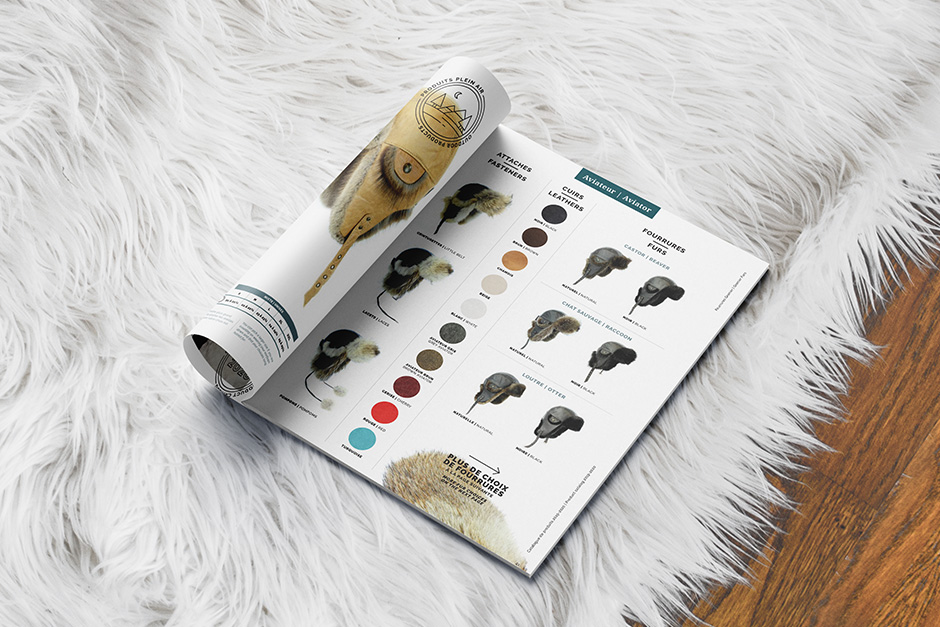 Fourrures Grenier - Catalogue 2019-2020 - Intérieur produits